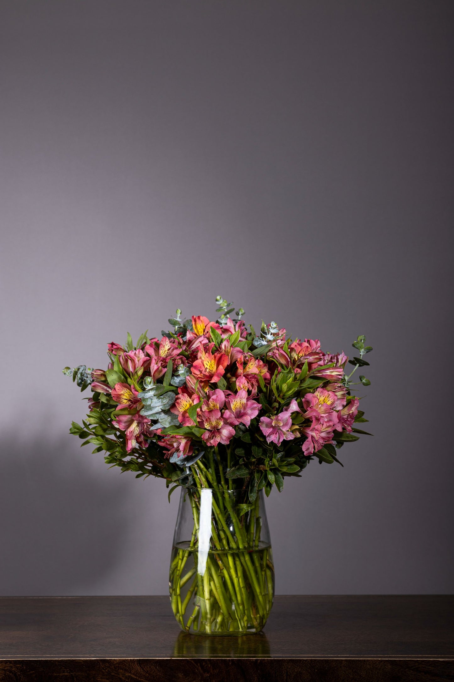 Elegant alstroemeria flowers in multiple shades, inspired by the natural beauty of the misty Nilgiri mountains